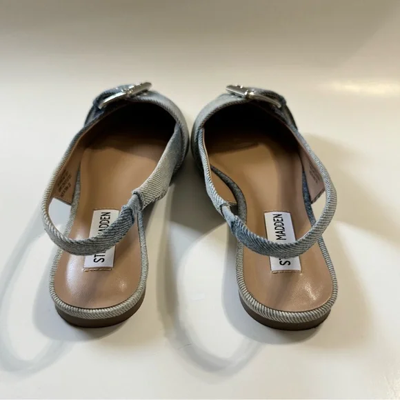 Steve Madden Denim flats - Picture 4 of 8